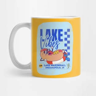 Hot Doggin' Lake Vibes at Lake Maxinhall Mug